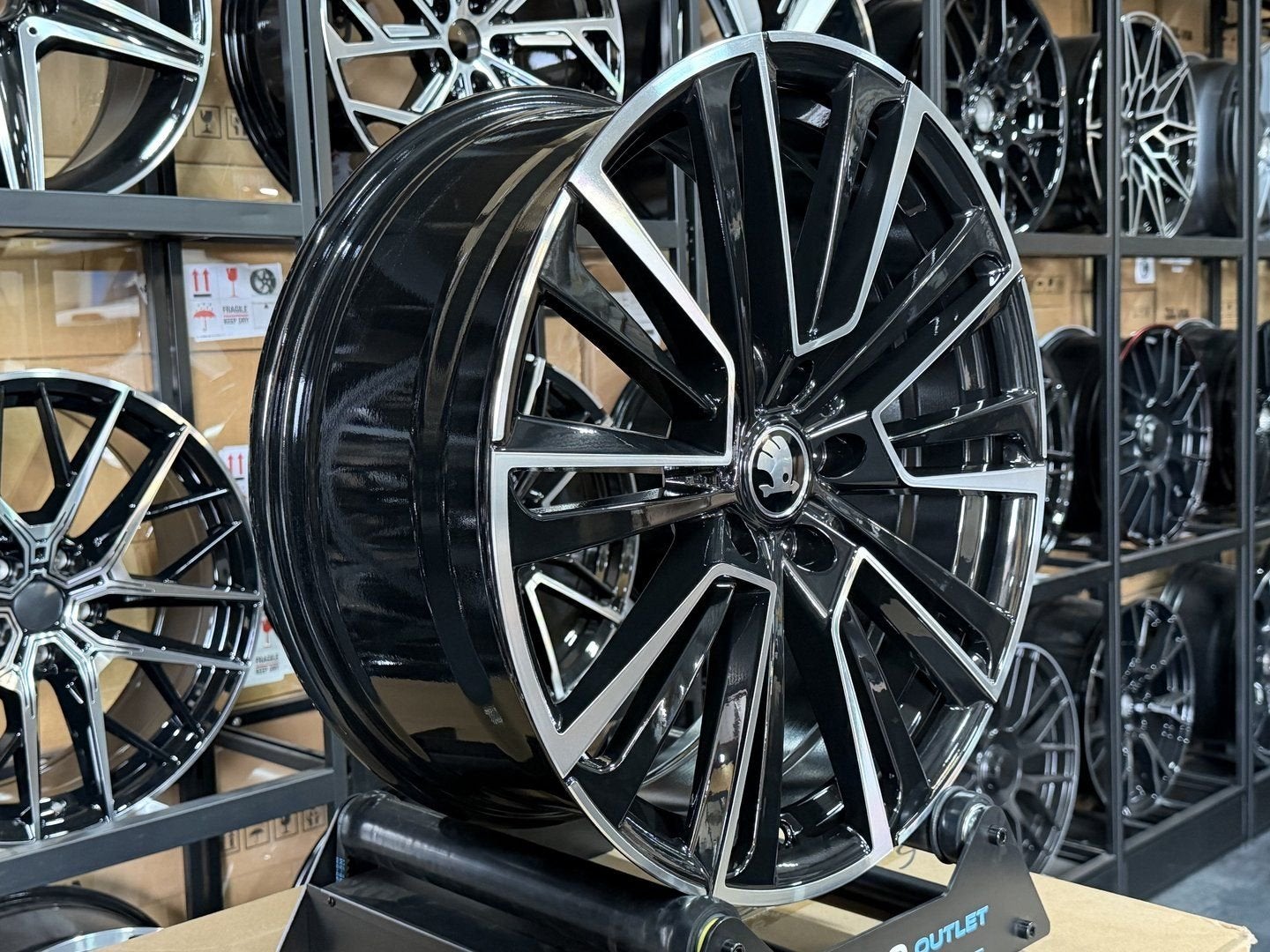 19" SKODA RS Look Sportvelgen SKODA OCTAVIA KODIAQ KAROQ VW, Ophalen of Verzenden, Nieuw, 19 inch, Velg(en)