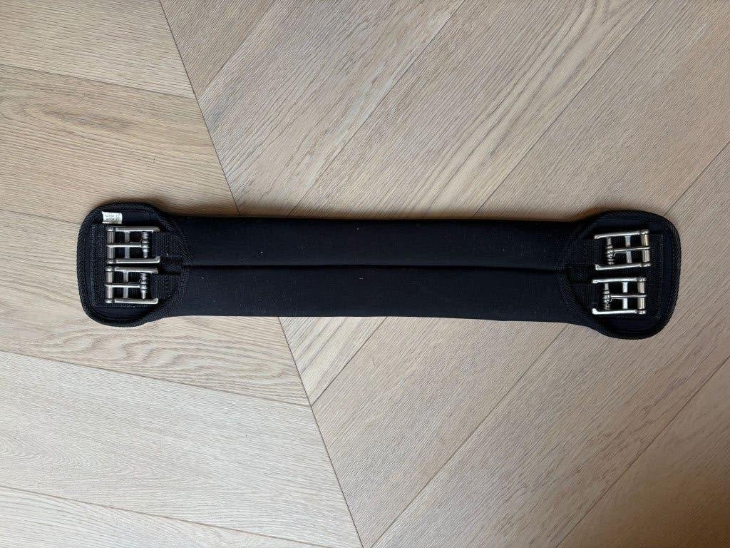 Dressuursingel 55 cm zwart stof, Ophalen, Zo goed als nieuw, Dressuur