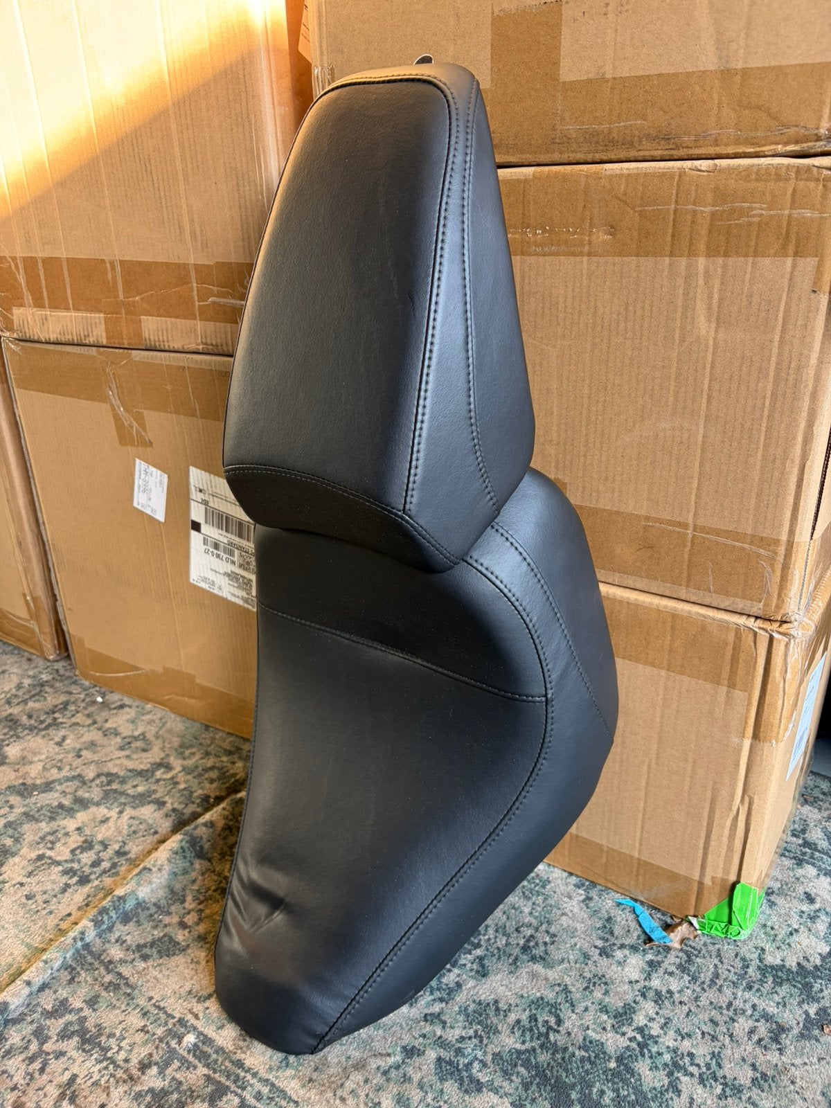 Harley davidson sport glide m8 softail duo seat zadel, Ophalen of Verzenden, Gebruikt