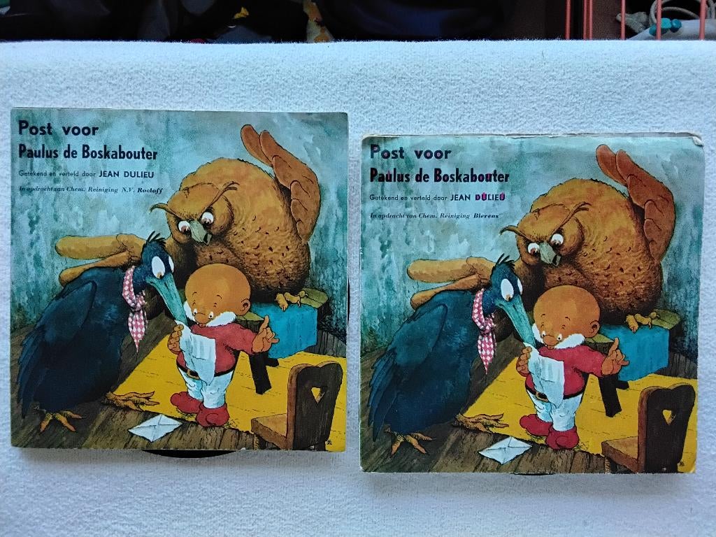 Paulus de boskabouter   flexi singles, Ophalen of Verzenden, Gelezen, Fictie