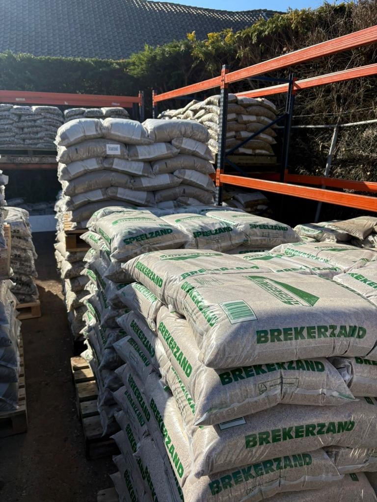 OUTLET ZAND GRIND AARDE, Ophalen, Nieuw, Wit