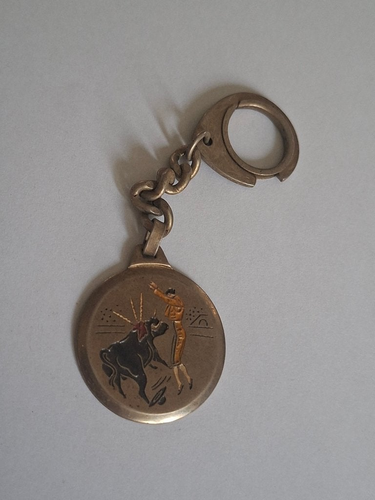 Sleutelhanger stierenvechter, Ophalen of Verzenden