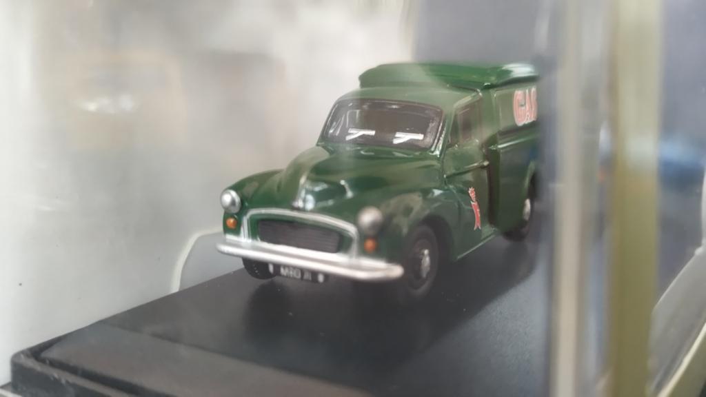 Morris Minor Van Gas 1:76 Oxford Diecast Pol, Auto, Verzenden, ., Nieuw