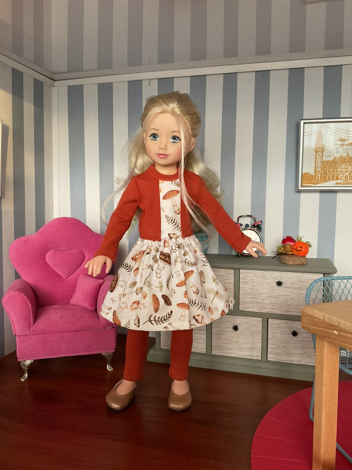 Jolina Ballerina: kleding, Herfst jurkje en legging., Ophalen of Verzenden, Nieuw, Overige typen