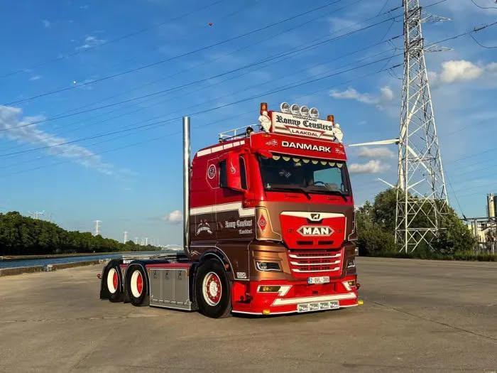 TEKNO MAN TGX GN 6X2 MET 3 AS TANKOPL  RONNY CEUSTERS, Ophalen of Verzenden, Nieuw, Bus of Vrachtwagen, Tekno