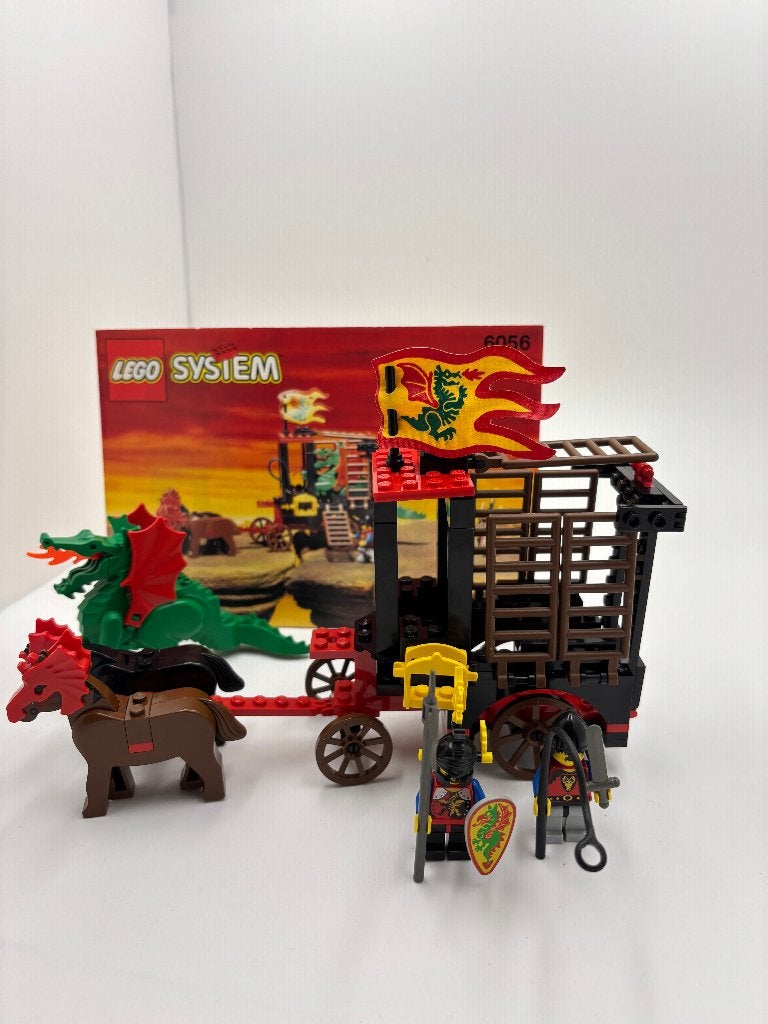 LEGO 6056 Dragon Wagon – Vintage Castle Set, Kinderen en Baby's, Speelgoed | Duplo en Lego, Gebruikt, Verzenden, Lego, Compleet