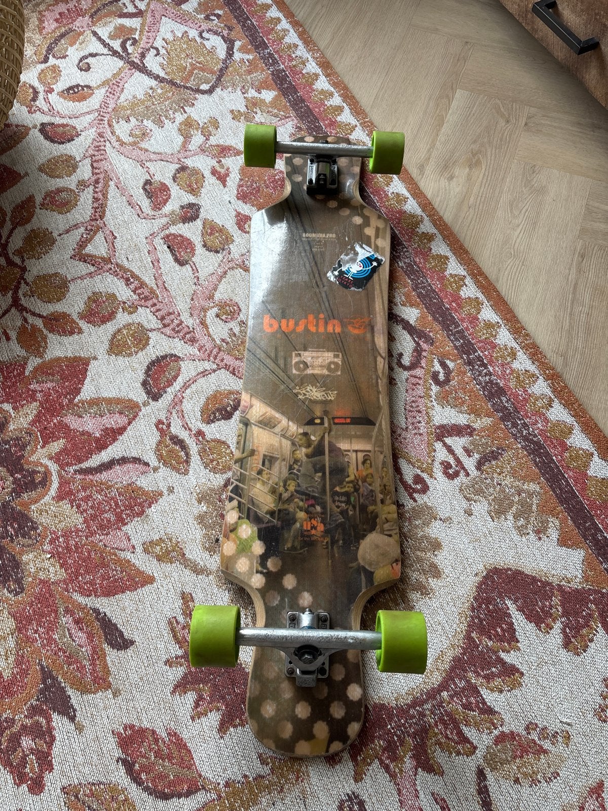 Bustin Brooklyn Longboard, Sport en Fitness, Ophalen, Gebruikt, Overige typen, Longboard