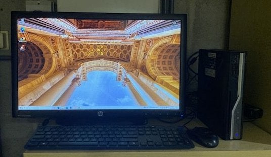 Prima Acer Veriton pc + Windows 10 + Office pakket + Wifi, Ophalen of Verzenden, Zo goed als nieuw, SSD, Met videokaart
