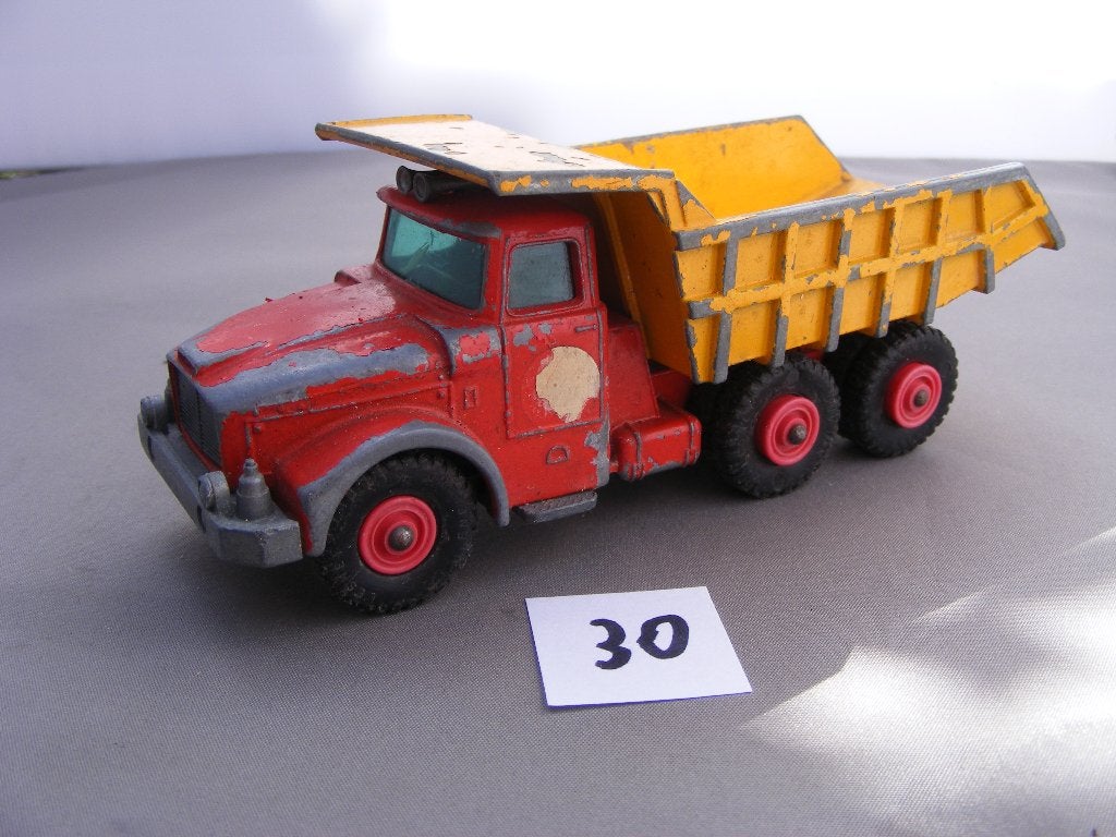 Scammell tipper truck matchbox/lesney King size K19 (30), Verzenden, Gebruikt, Bus of Vrachtwagen, Matchbox
