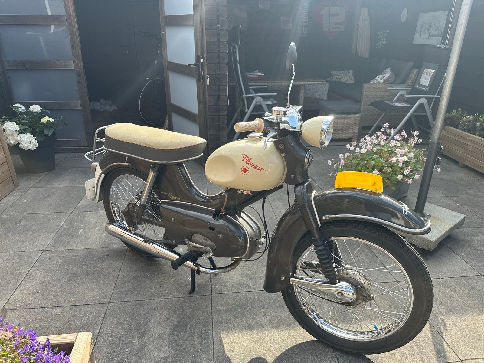 Kreidler K54/OM uit 1962 - Goed onderhouden handversnelling, Fietsen en Brommers, Brommers | Kreidler, Ophalen, Gebruikt, Overige modellen