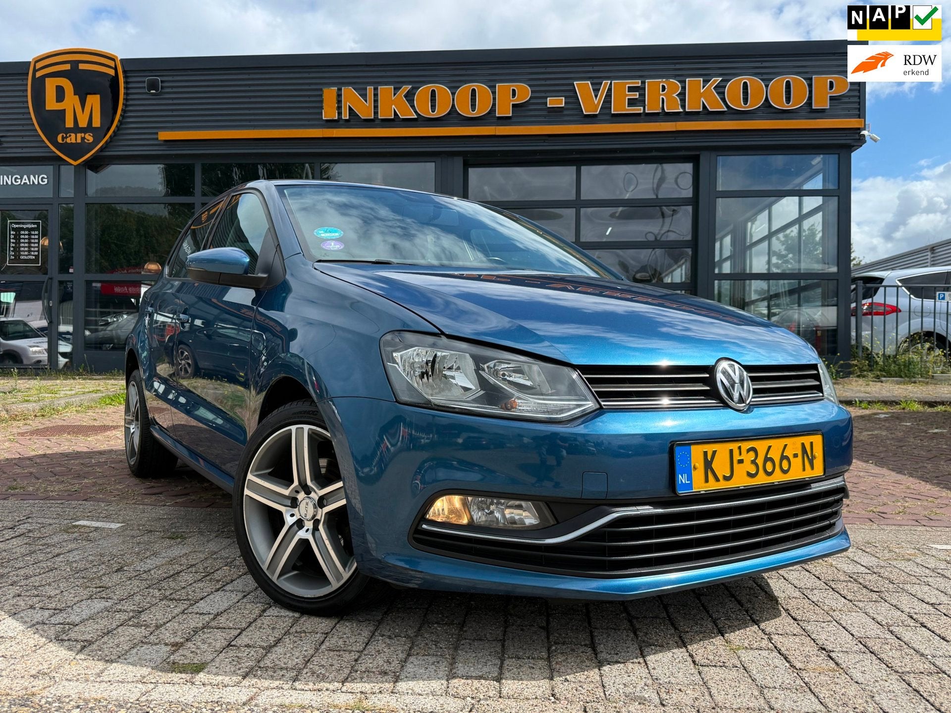 Volkswagen Polo 1.2 TSI | Navi | Carplay | ClimateControl |, Auto's, Voorwielaandrijving, 4 cilinders, Blauw, Origineel Nederlands