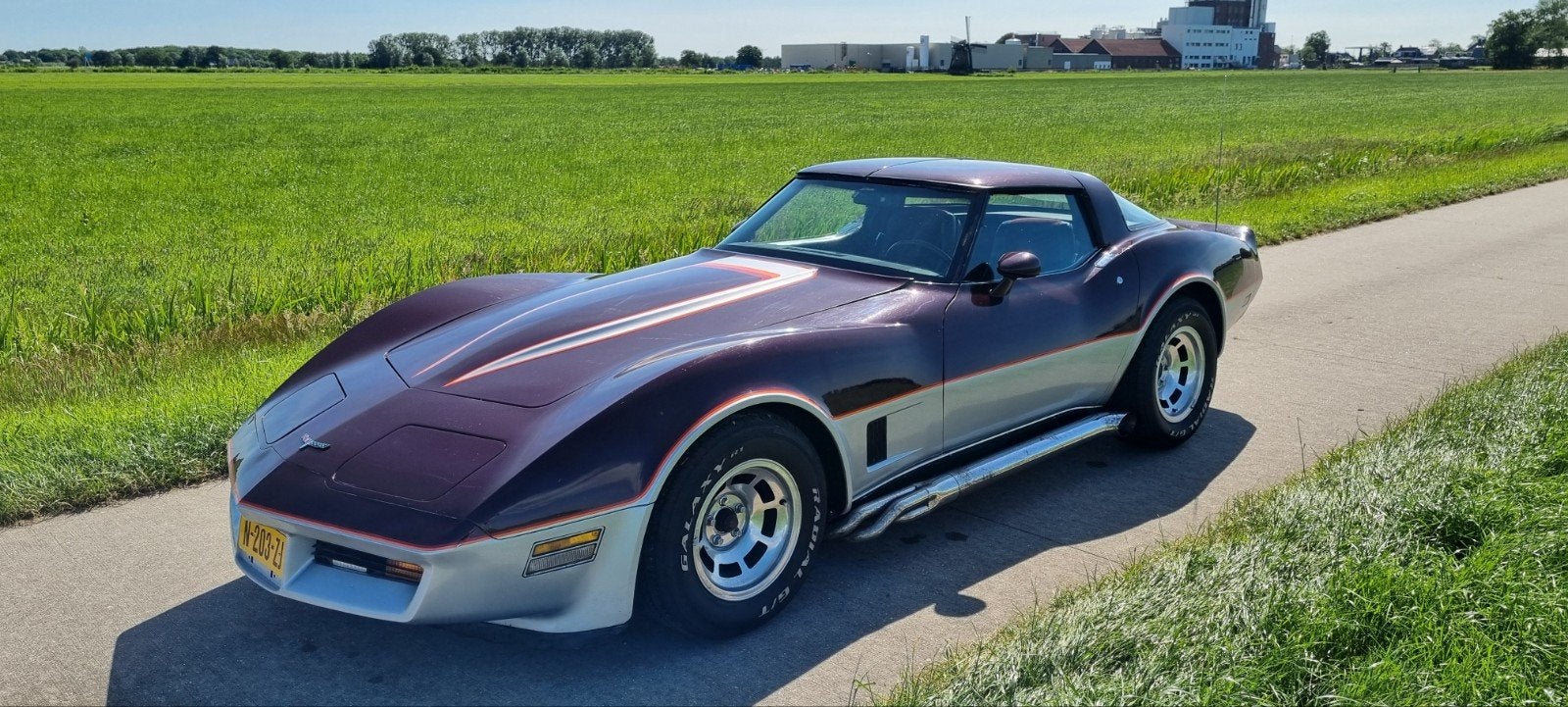 Chevrolet Corvette C3 1980 handgeschakeld, Achterwielaandrijving, 8 cilinders, Leder en Stof, Handgeschakeld