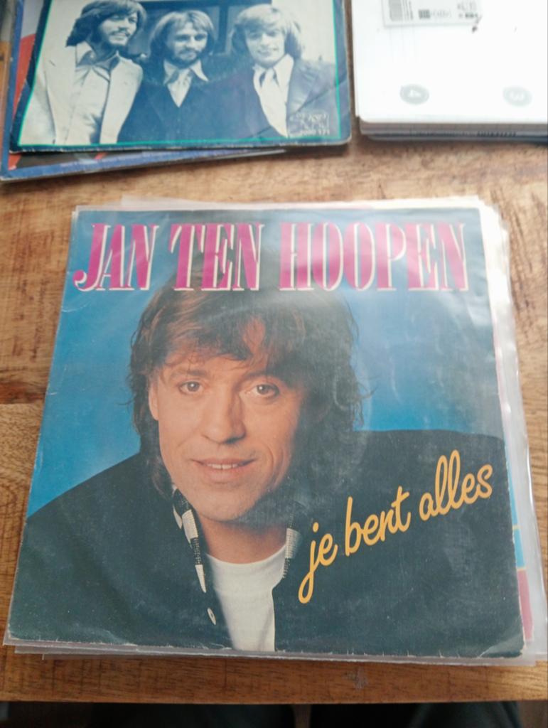 Jan ten hoopen - je bent alles, Ophalen of Verzenden, Zo goed als nieuw, Overige formaten, Levenslied of Smartlap
