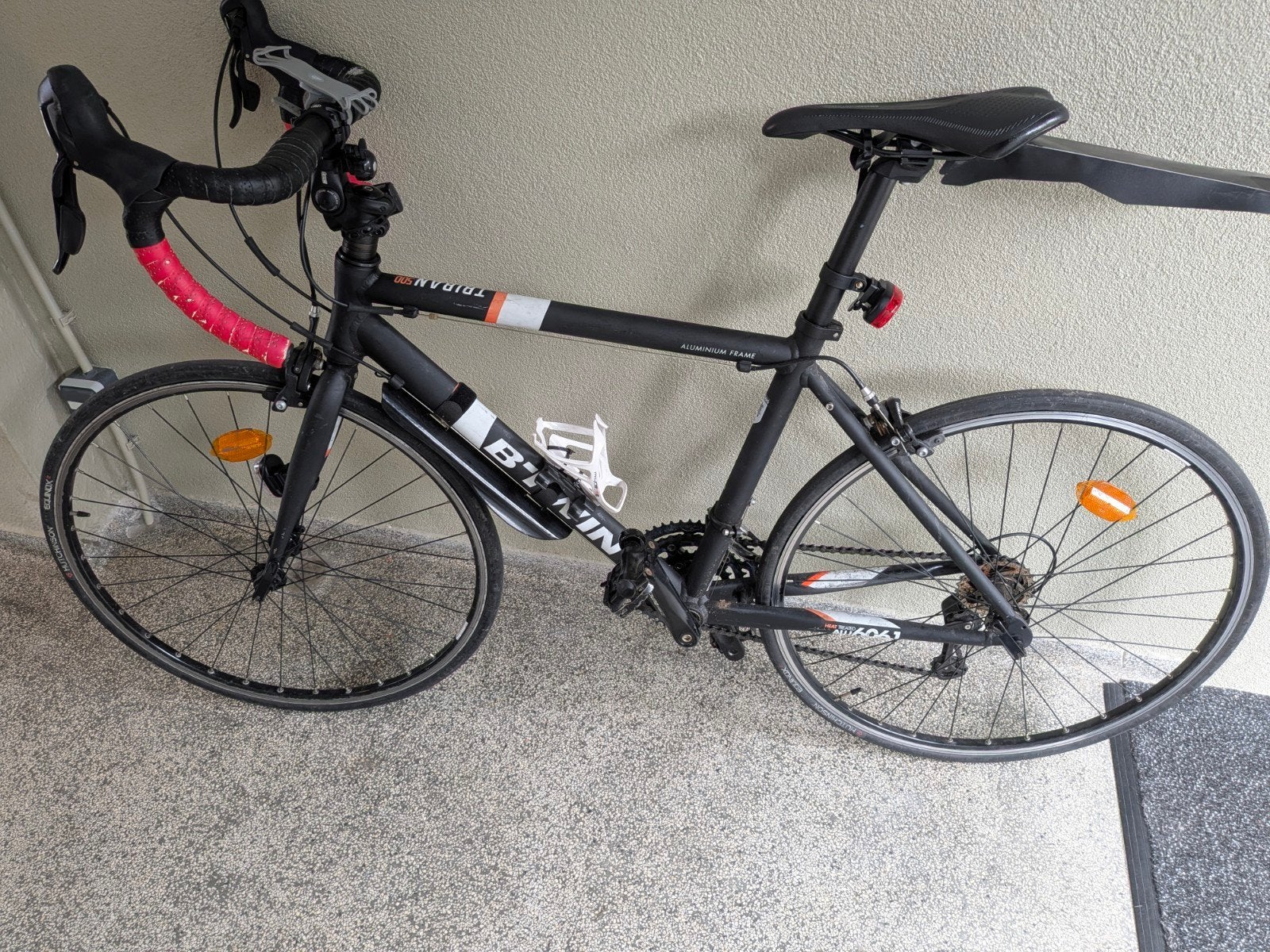 Btwin Triban 500 racefiets, Minder dan 10 versnellingen, Aluminium, Minder dan 49 cm, Zo goed als nieuw
