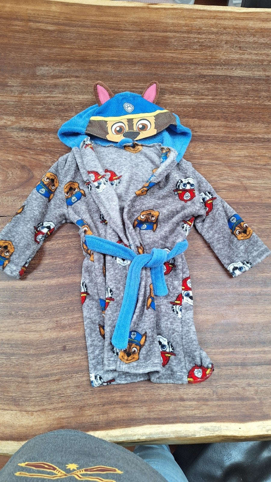 Badjas ochtendjas paw patrol 98-104, Ophalen of Verzenden, Zo goed als nieuw, Jongen of Meisje