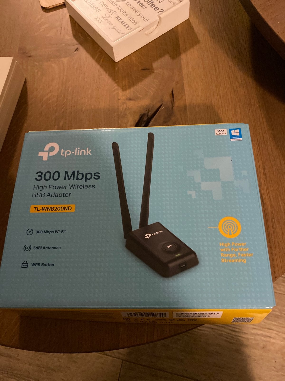 TP-Link 300 Mbps High Power Wireless USB Adapter, Ophalen, Gebruikt