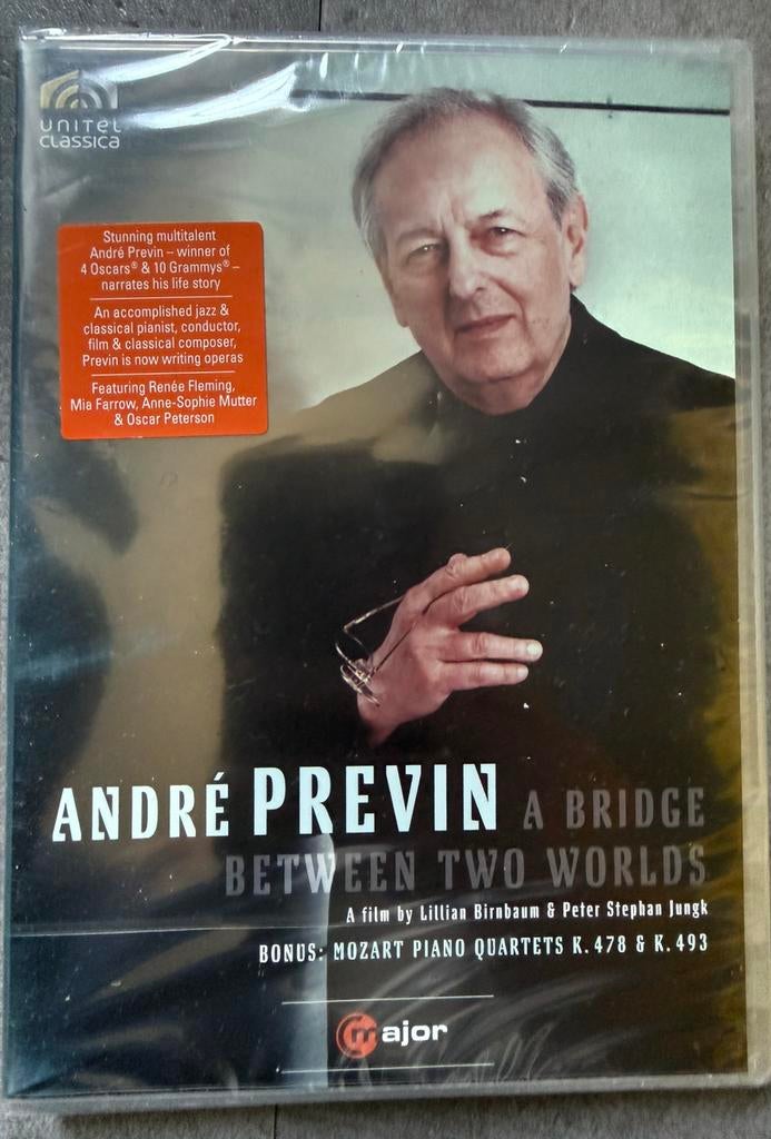 Andre previn a bridge between two worlds dvd, Alle leeftijden, Ophalen of Verzenden, Zo goed als nieuw, Kunst of Cultuur