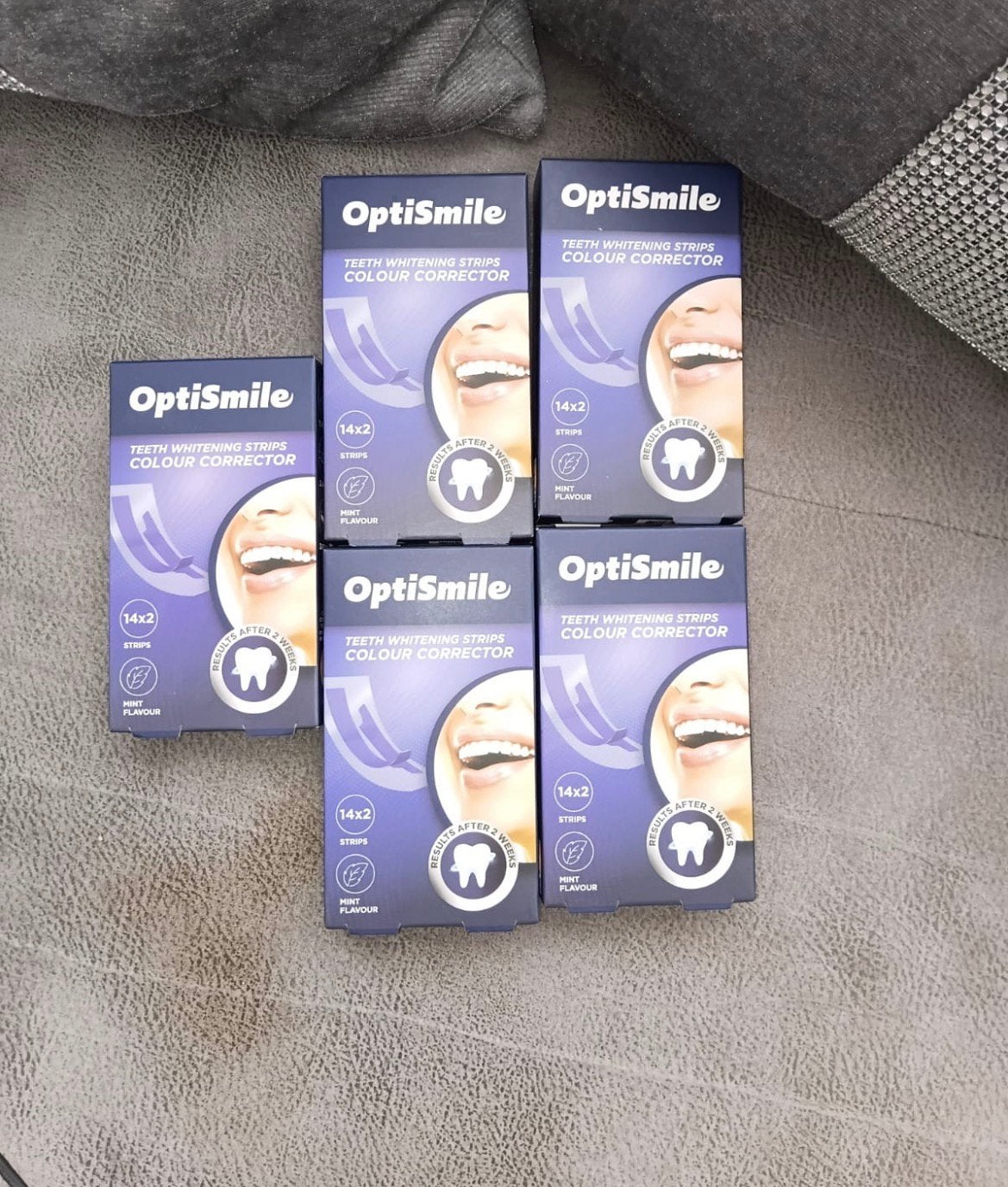 Tanden bleken, Ophalen, Zo goed als nieuw