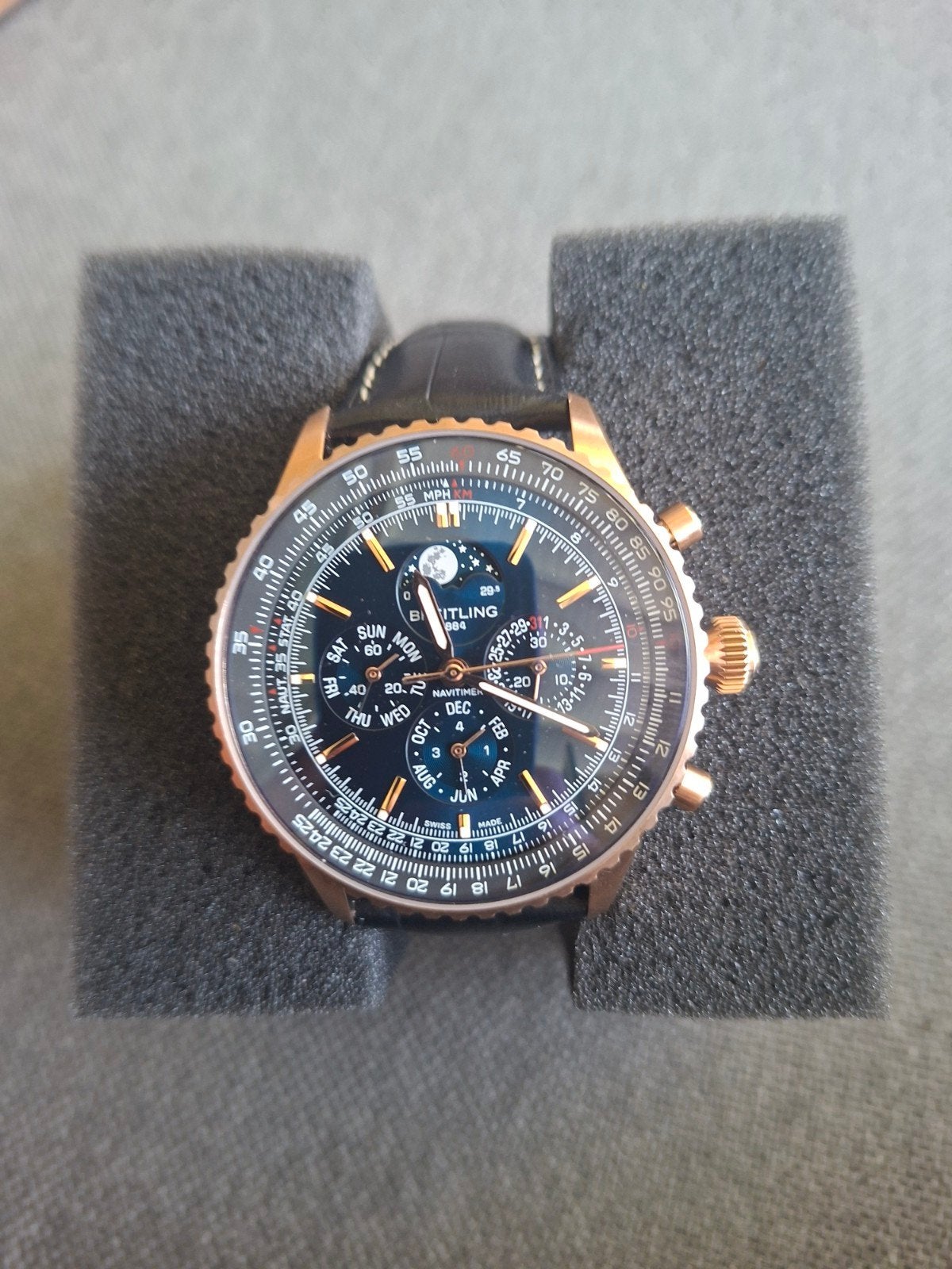 Breitling Navitimer 1884 Limited Edition Roségoud, Ophalen of Verzenden