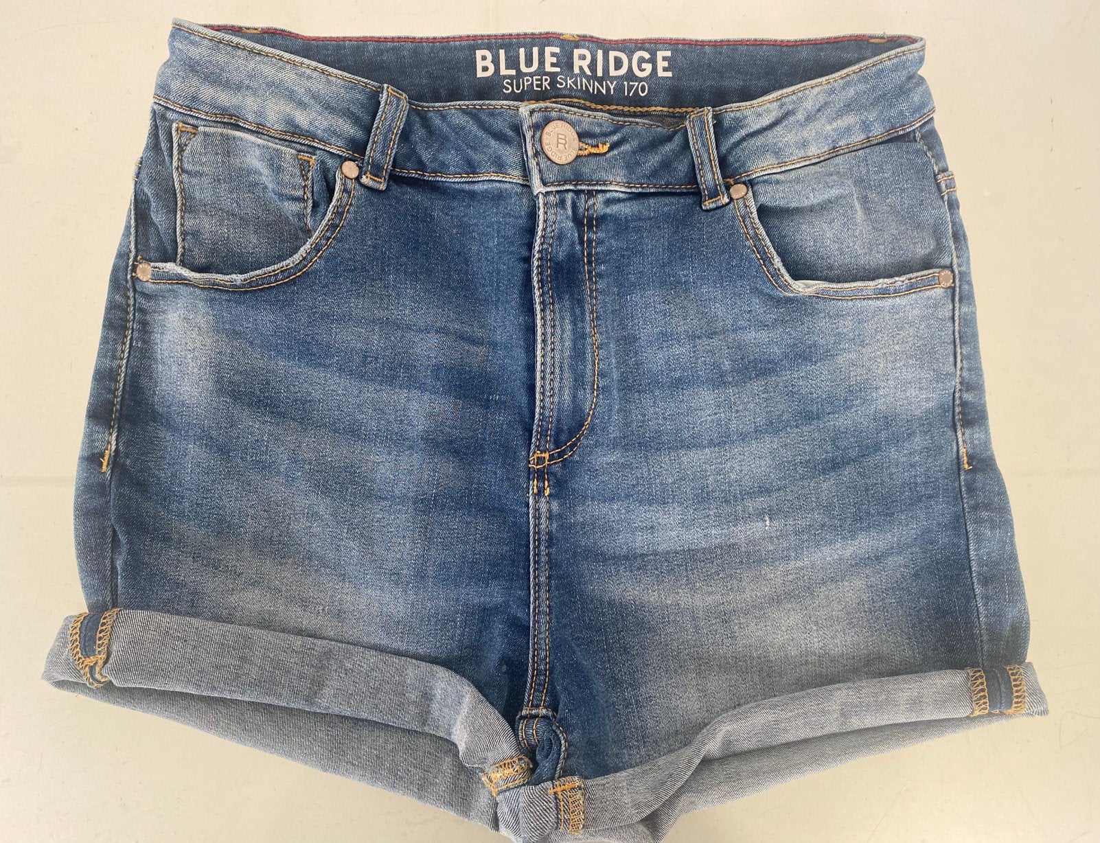 Blue Ridge Super Skinny Jeans Shorts maat 170, Ophalen of Verzenden, Gebruikt, Meisje, Broek