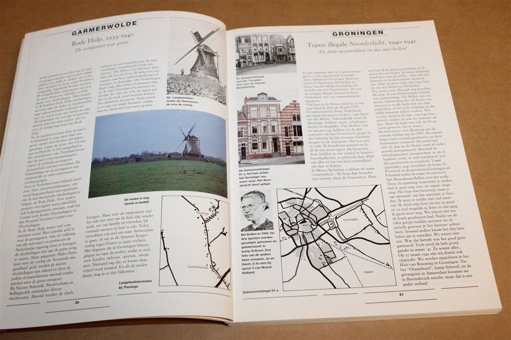 Sporen van de Oorlog — Anne Frank Stichting 1940-1945, Boeken, Ophalen of Verzenden, Tweede Wereldoorlog, Gelezen, Overige onderwerpen