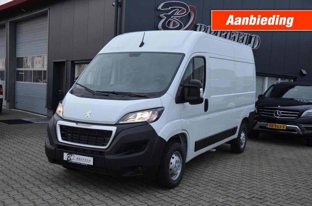 Peugeot BOXER 2.2 Blue HDI  140PK *NIEUW*BPM VRIJ** Nog 2x**, Huisgarantie, Met garantie (alle), Wit, Bedrijf