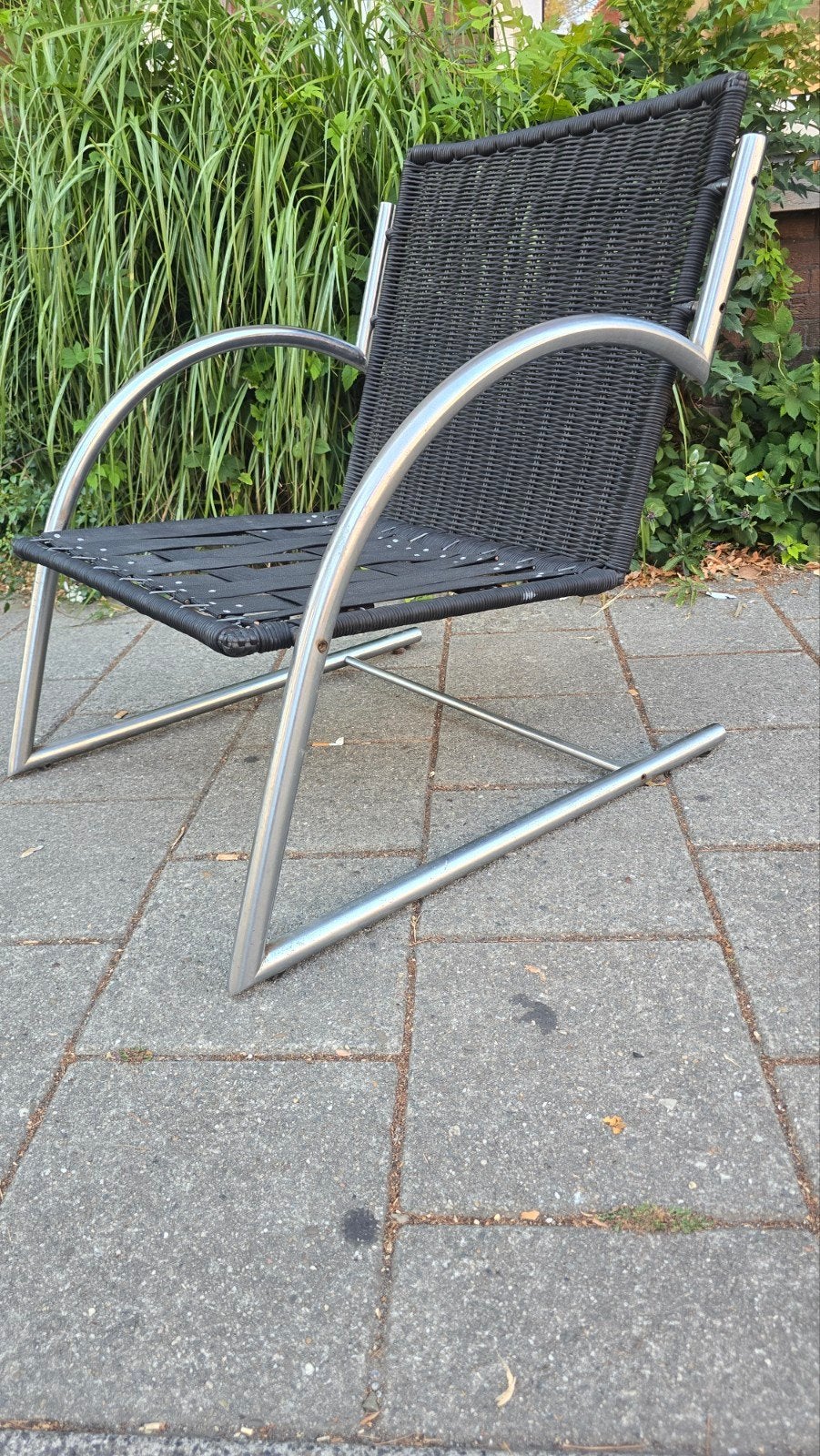 Rohe Gerard van den Berg Fauteuil vintage rotan, Huis en Inrichting, Ophalen of Verzenden, Gebruikt, 75 tot 100 cm, 50 tot 75 cm