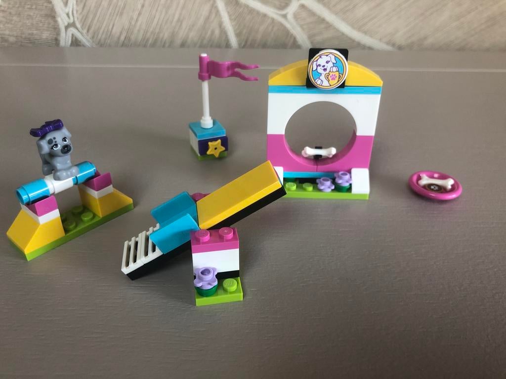 Lego Friends 41303 puppy speeltuin, Kinderen en Baby's, Speelgoed | Duplo en Lego, Ophalen of Verzenden, Gebruikt, Complete set