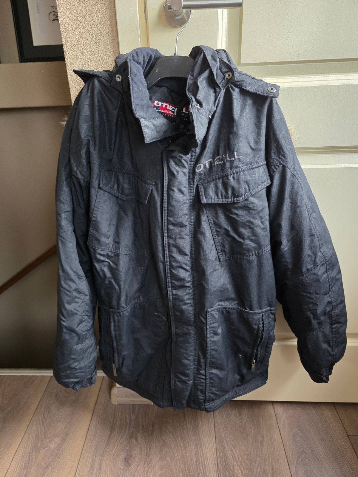 Zwarte O'Neill Jas maat L, Kleding | Heren, Ophalen, Maat 52/54 (L), Zwart, O'Neill