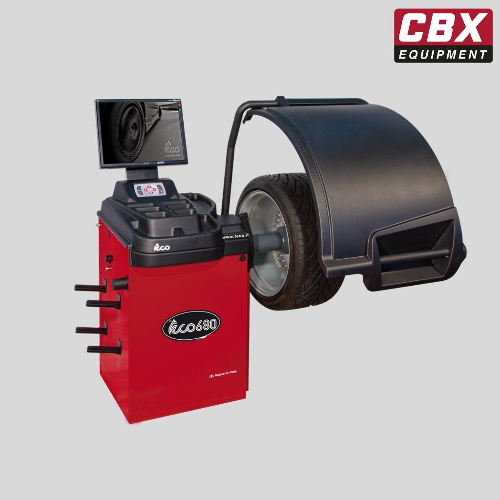 TECO 680 - Balanceermachine - 19'' monitor & laser, Auto diversen, Ophalen