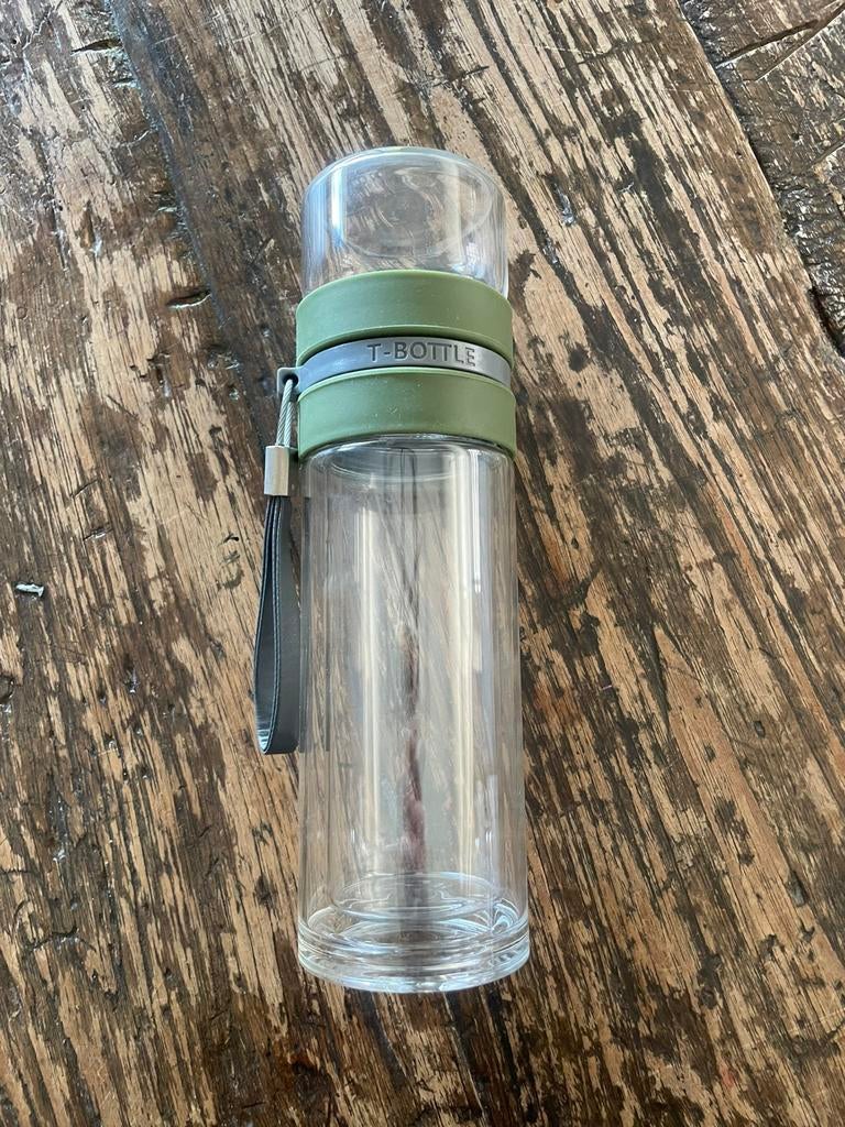 T bottle - thee glas, Ophalen, Glas of Glazen, Overige stijlen, Glas