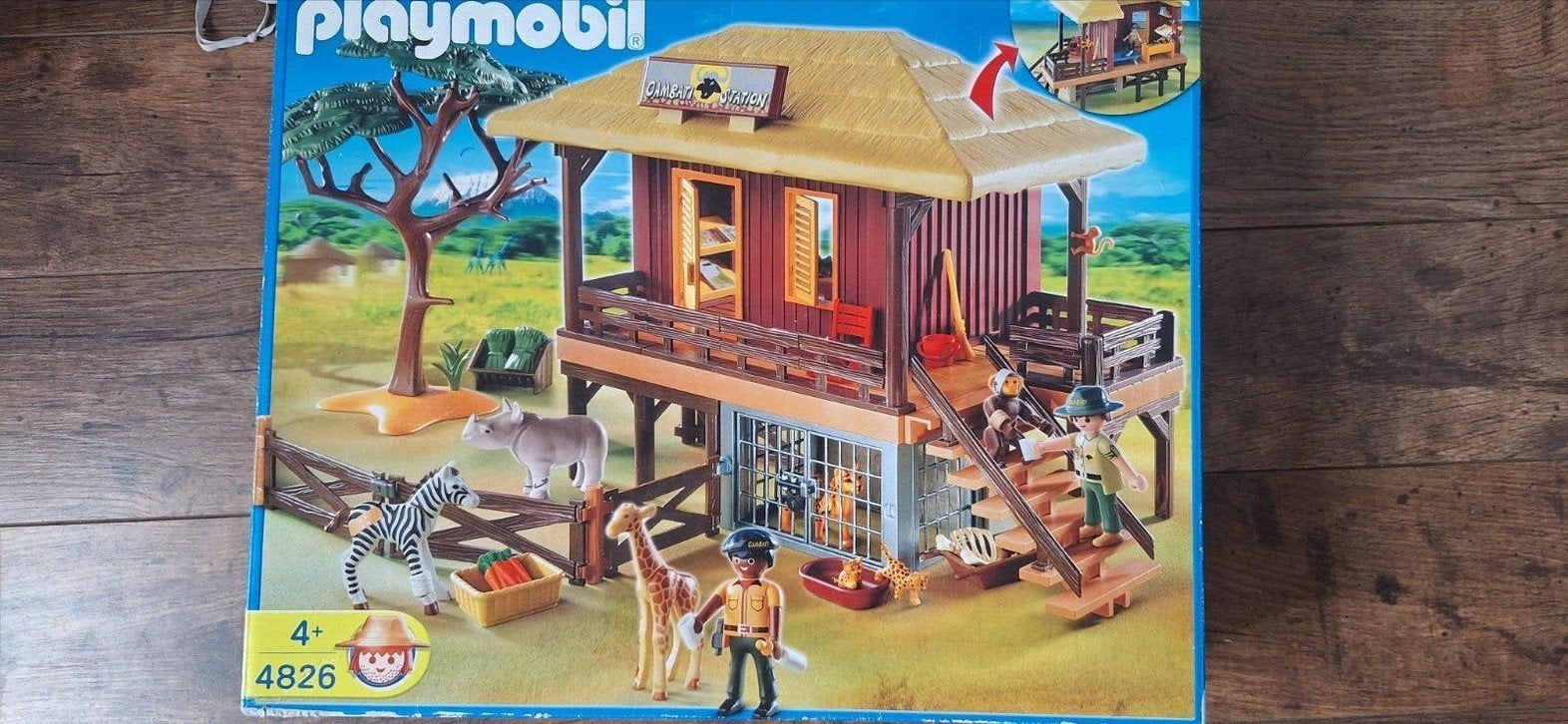 playmobil safari huis 4826, Ophalen of Verzenden