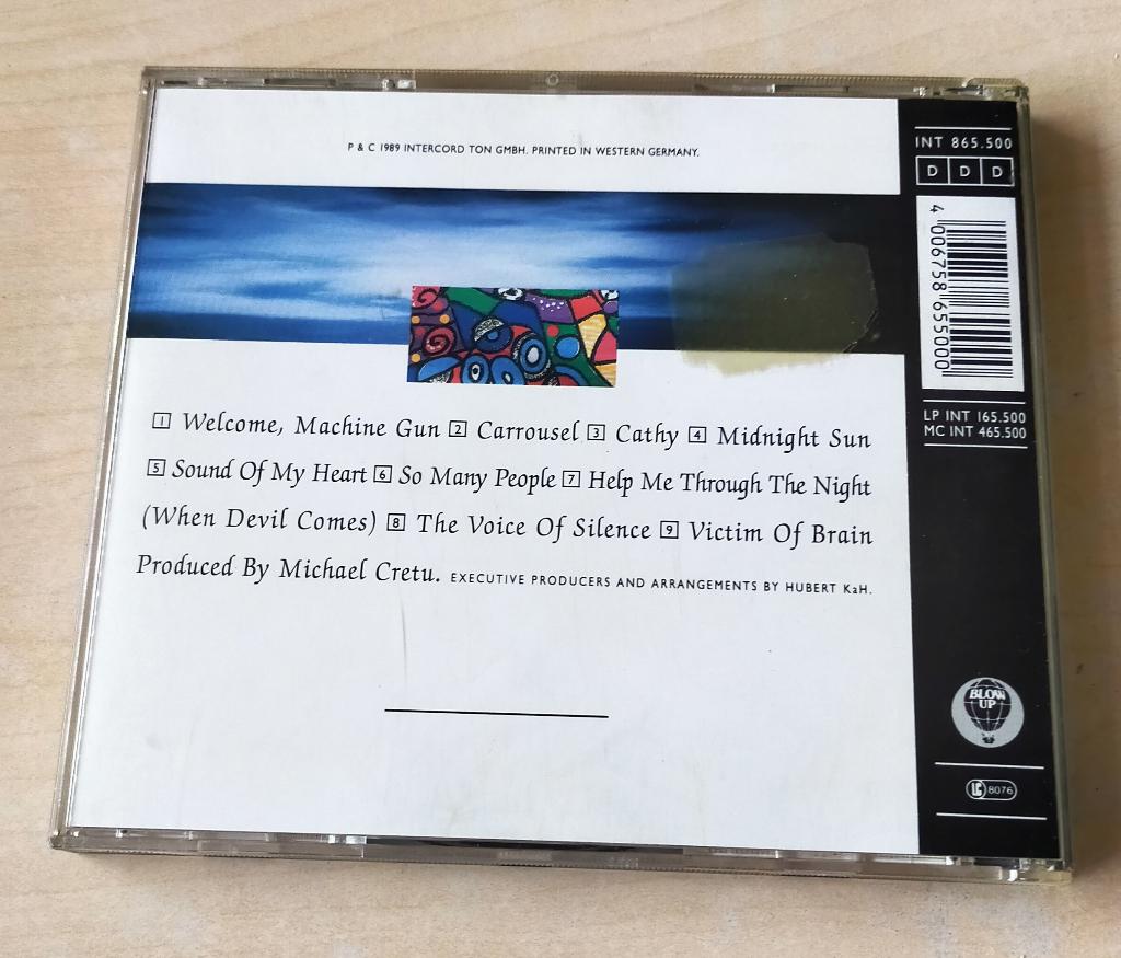 Hubert Kah - Sound Of My Heart CD 1989 Michael Cretu, Ophalen of Verzenden, Gebruikt