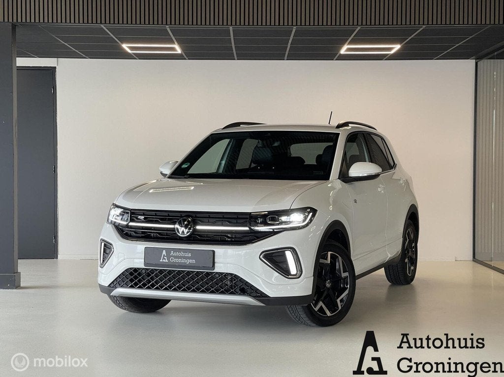 Volkswagen T-Cross R-Line | Virtual Cockpit | Stoelverwarmin, Auto's, Volkswagen, Voorwielaandrijving, T-Cross, Gebruikt, Zwart