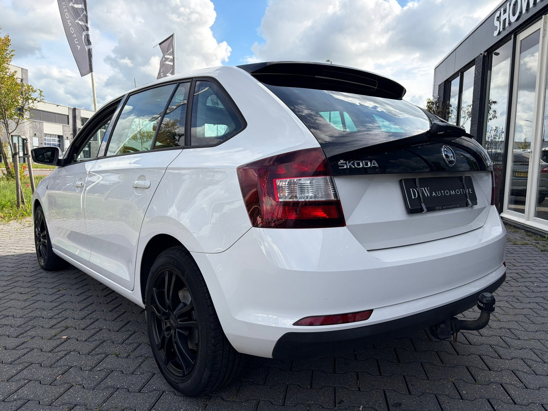Skoda Rapid Spaceback 1.2 TSI Greentech Style Edition, Panor, Auto's, Voorwielaandrijving, Euro 5, Zwart, 4 cilinders