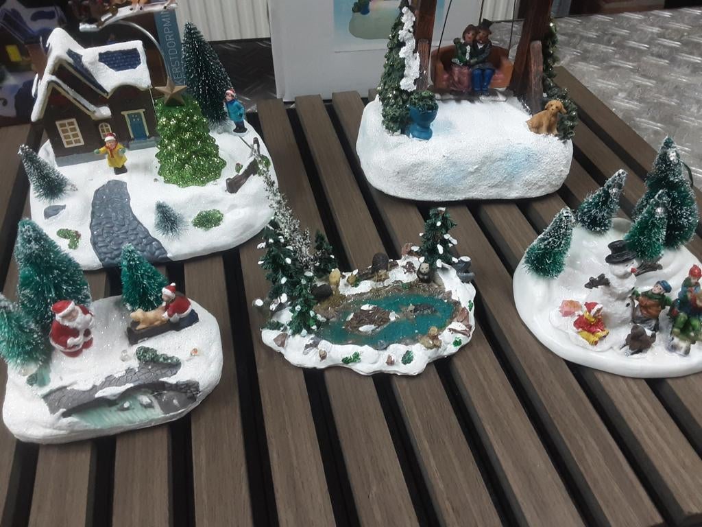Kerst spullen, Ophalen