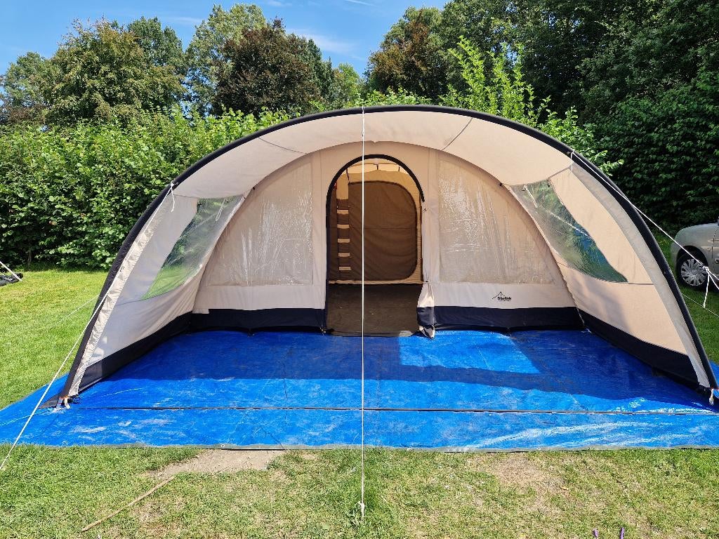 Obelink familia tent 6 persoons, Caravans en Kamperen, Ophalen, Zo goed als nieuw, Tot en met 6