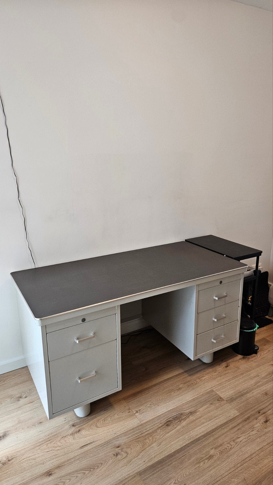 Ahrend Oda Stalen Bureau - 150x76x78cm, Industrial Design, Ophalen, Gebruikt, 150 cm, Vintage