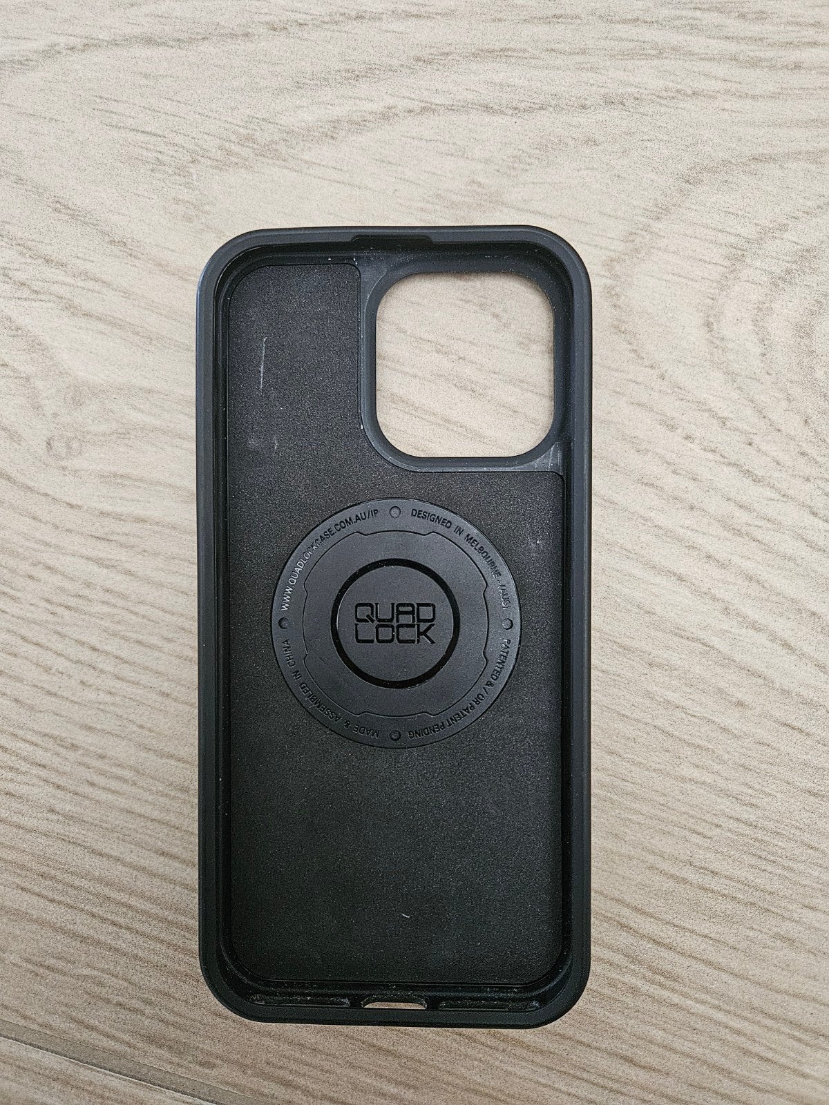 Quad Lock Hoesje voor iPhone 15 Pro Max, Kunststof, Quad Lock, Hoesje of Tasje, Ophalen of Verzenden