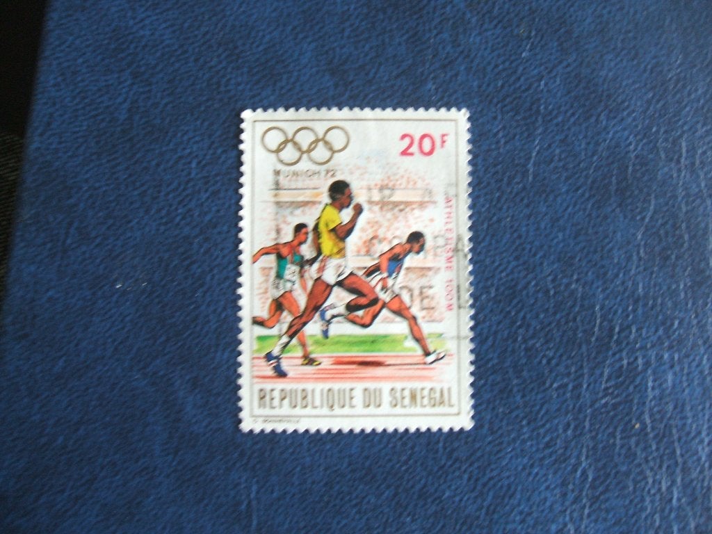 Senegal hardlopen, Ophalen of Verzenden, Overige landen, Gestempeld