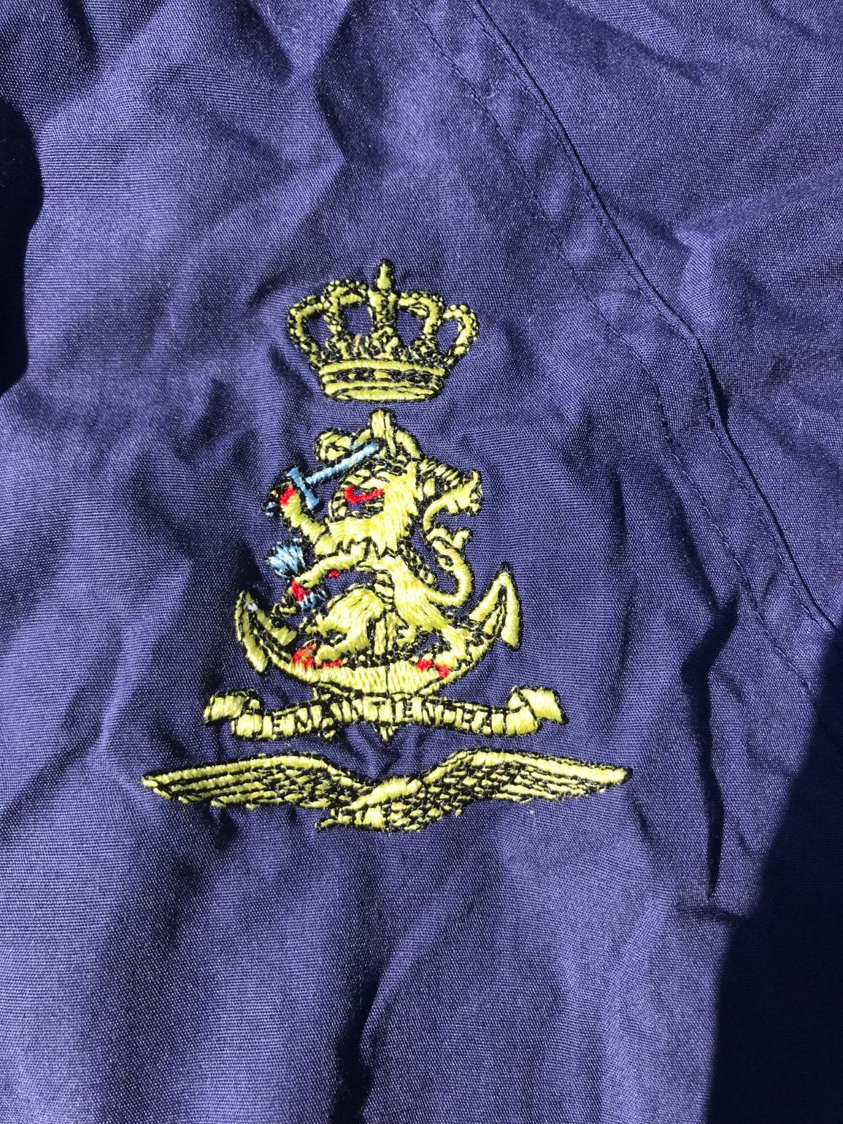 Militair kledingpakket: jas, shirt en camouflage doek, Ophalen of Verzenden, Luchtmacht, Nederland, Kleding of Schoenen