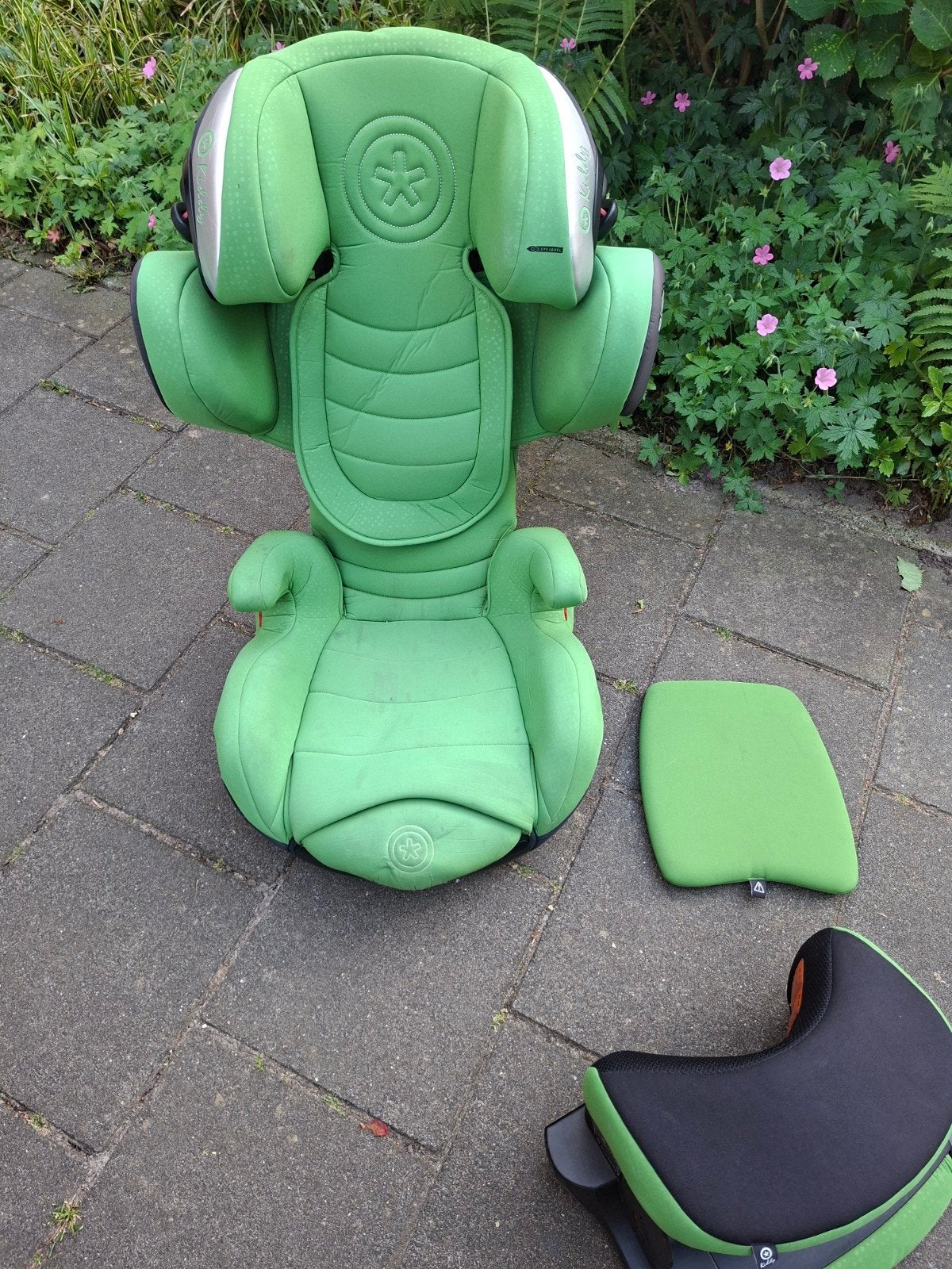 Kiddy autostoel met Isofix en buikbescherming, Autogordel of Isofix, Gebruikt, 15 t/m 36 kg, Ophalen