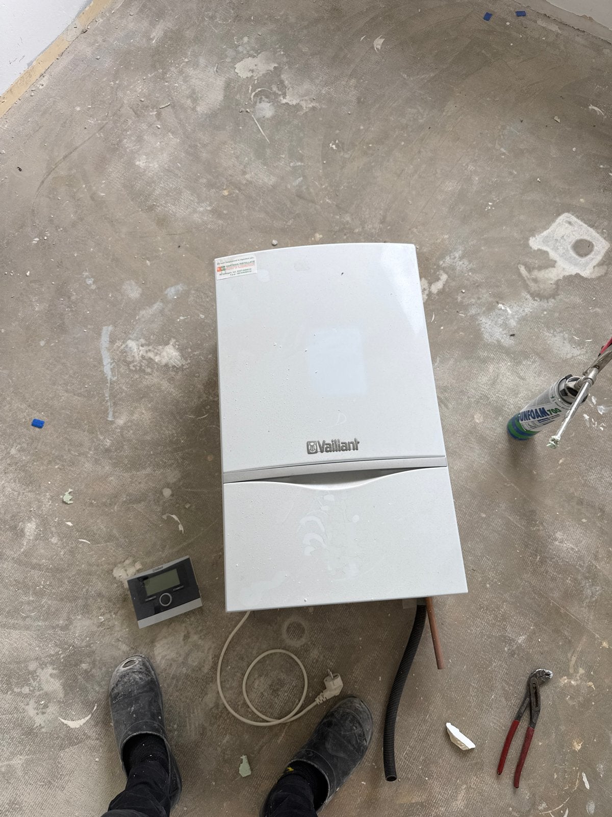 Vaillant hrSOLIDE plus VHR NL 24-28/3-5 R3 CV-ketel, Ophalen, Gebruikt, Hoog rendement (Hr), Cv-ketel of Combi-ketel