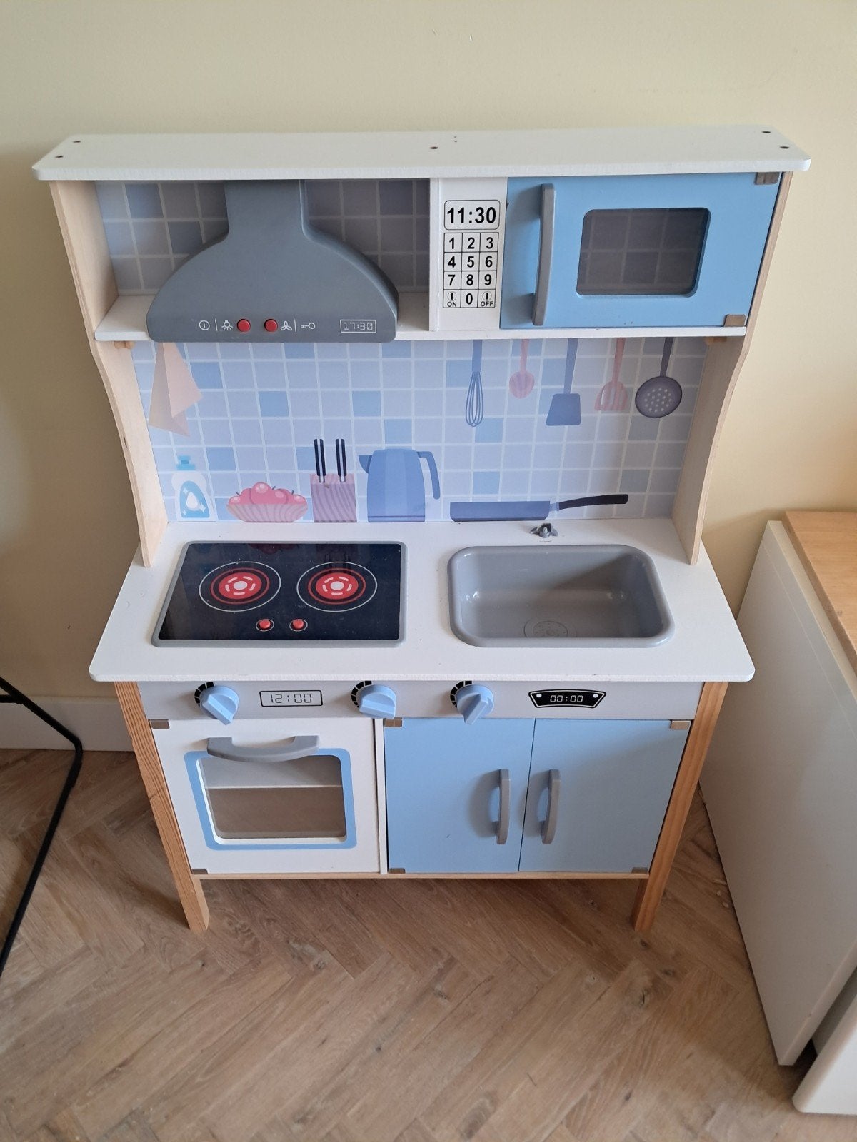 Houten Speelkeuken met veel accessoires, Ophalen