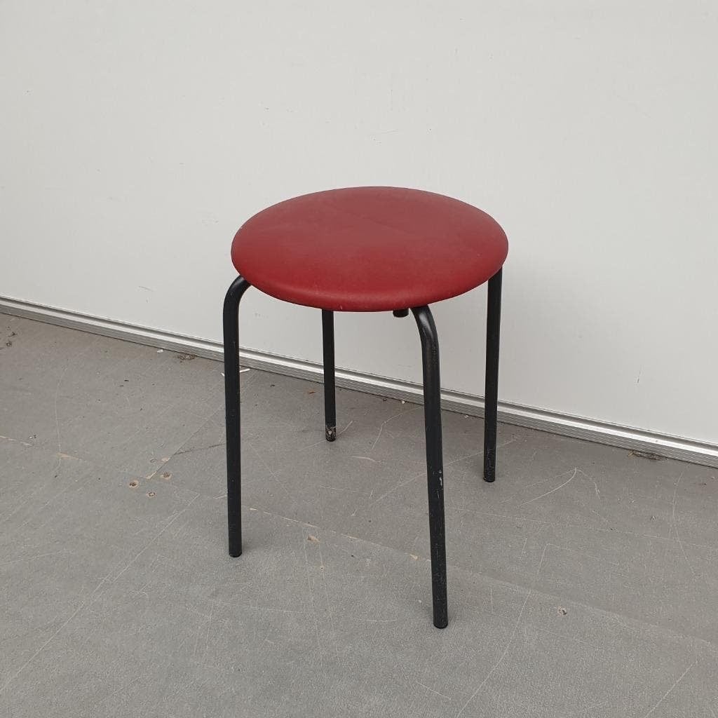 kruk rode skai krukje retro, Ophalen, Gebruikt, IJzer