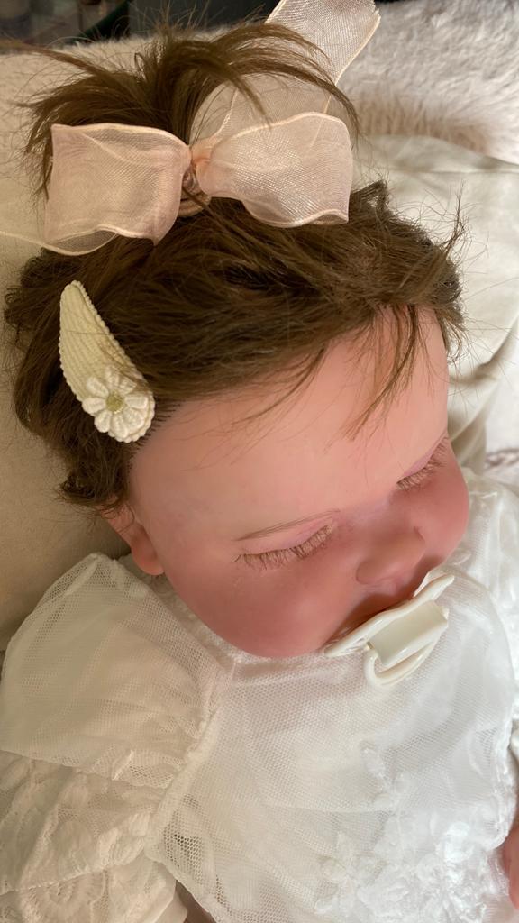 Handgemaakte babypop reborn 🎀  Emi nieuw, Verzenden, Nieuw, Pop