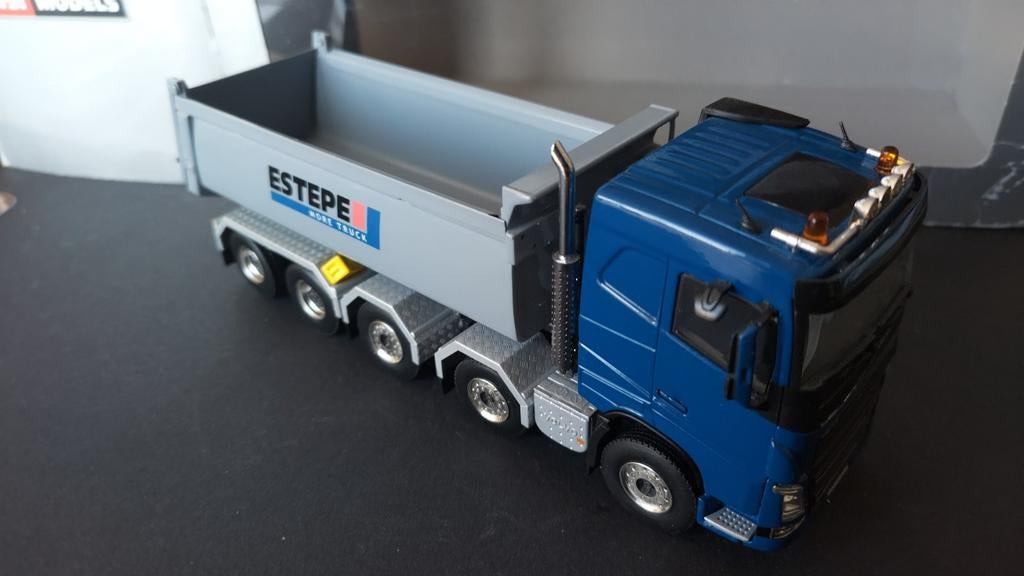 Volvo FH4 Sleeper Cab 10x4 Tipper Estepe 1:50 Wsi Pol, Gelderland haven 5 Nieuwegein, Wsi Models, Verzenden, Nieuw