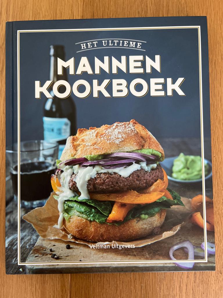Het Ultieme Mannen Kookboek - Veltman Uitgevers, Ophalen of Verzenden, Zo goed als nieuw, Hoofdgerechten, Gezond koken
