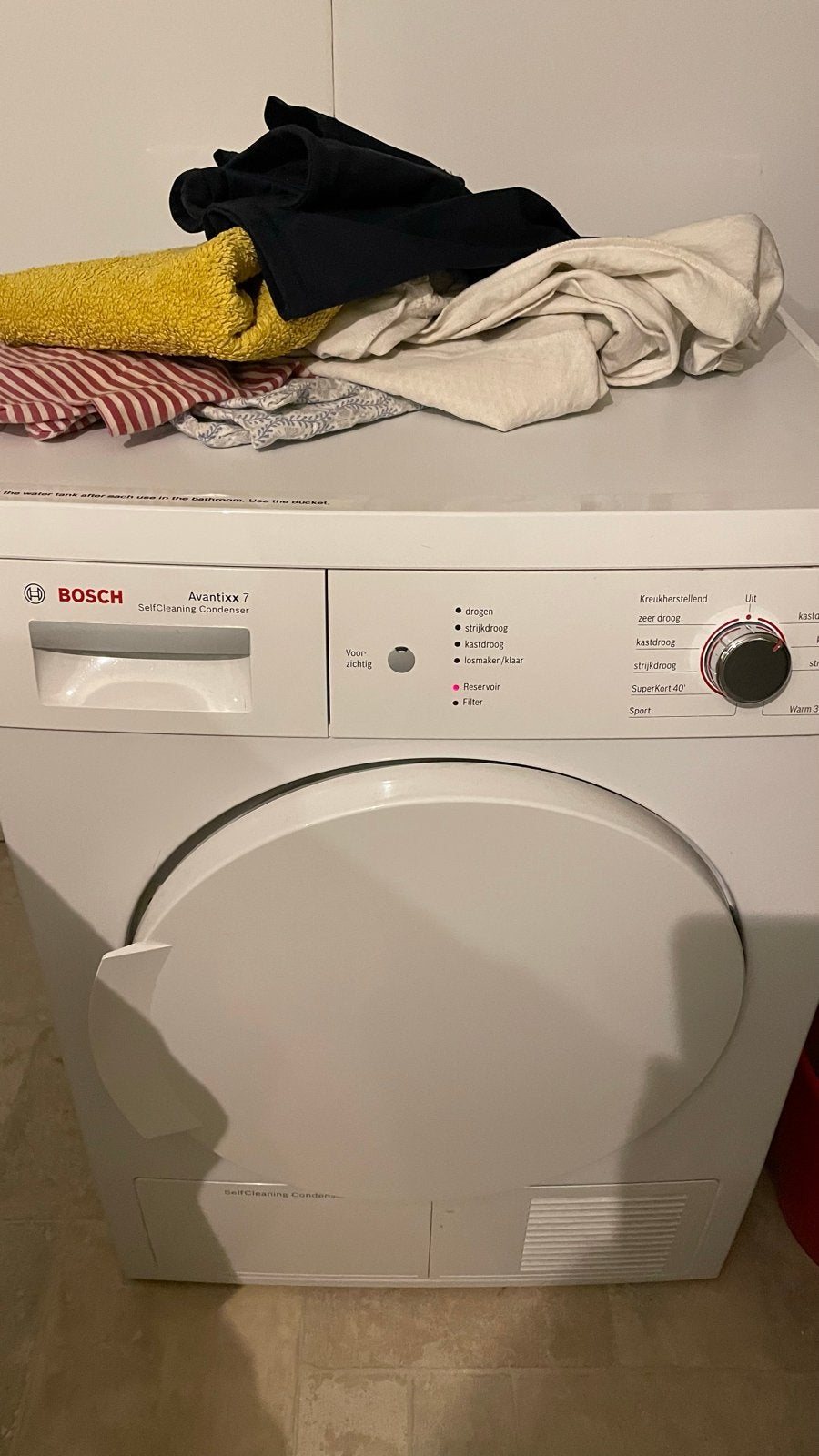 Foto 4 van Bosch Avantixx 7 Condensdroger - Zo goed als nieuw