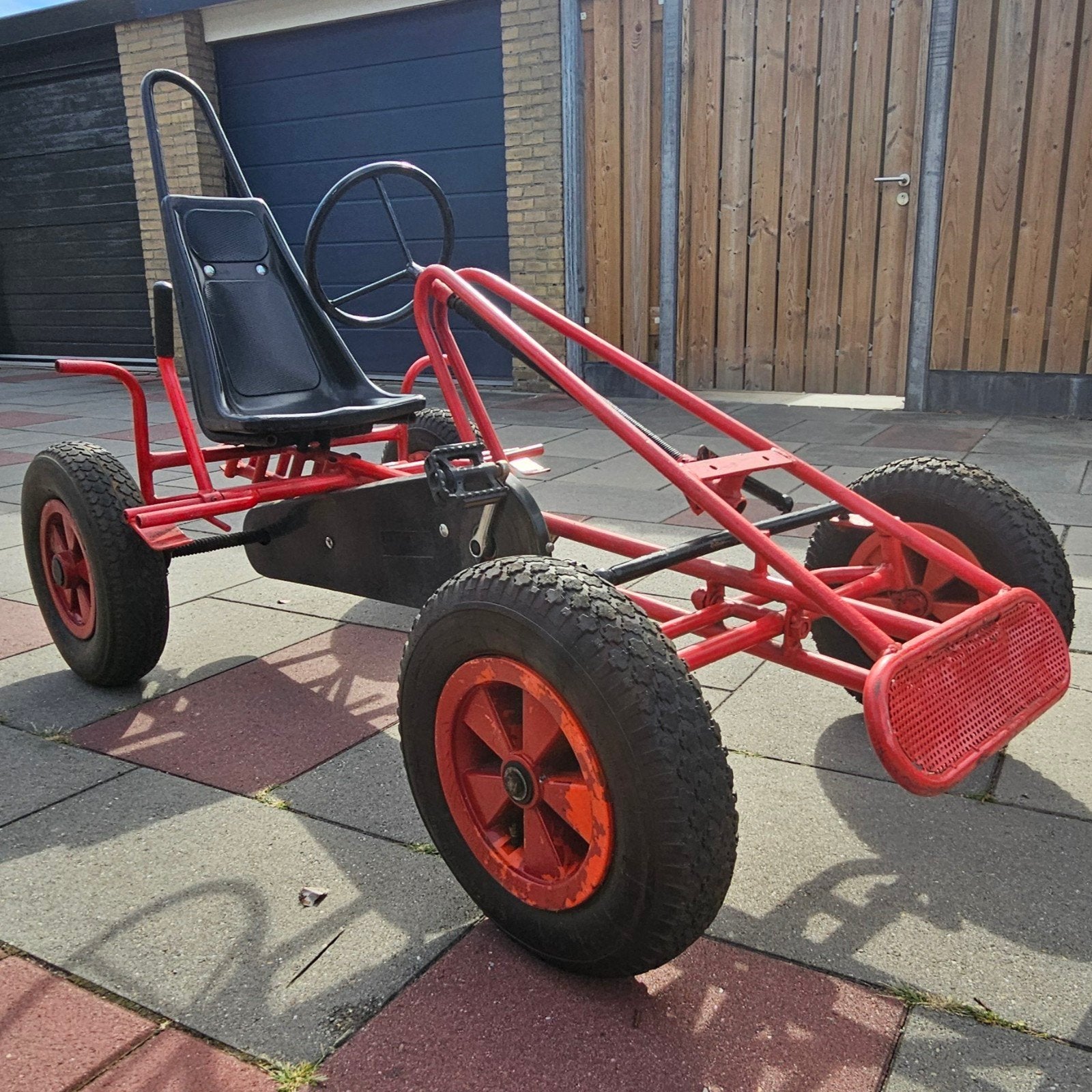 Stevige skelter voor oudere kinderen (vanaf 10 jaar), Ophalen